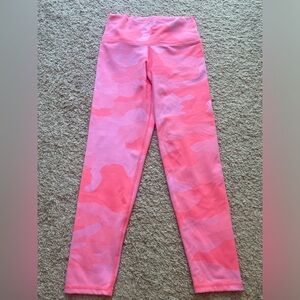 Aerie Neon Pink Camo Leggings